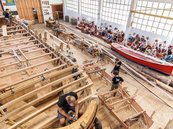 Reconstruction of the ship Albaola