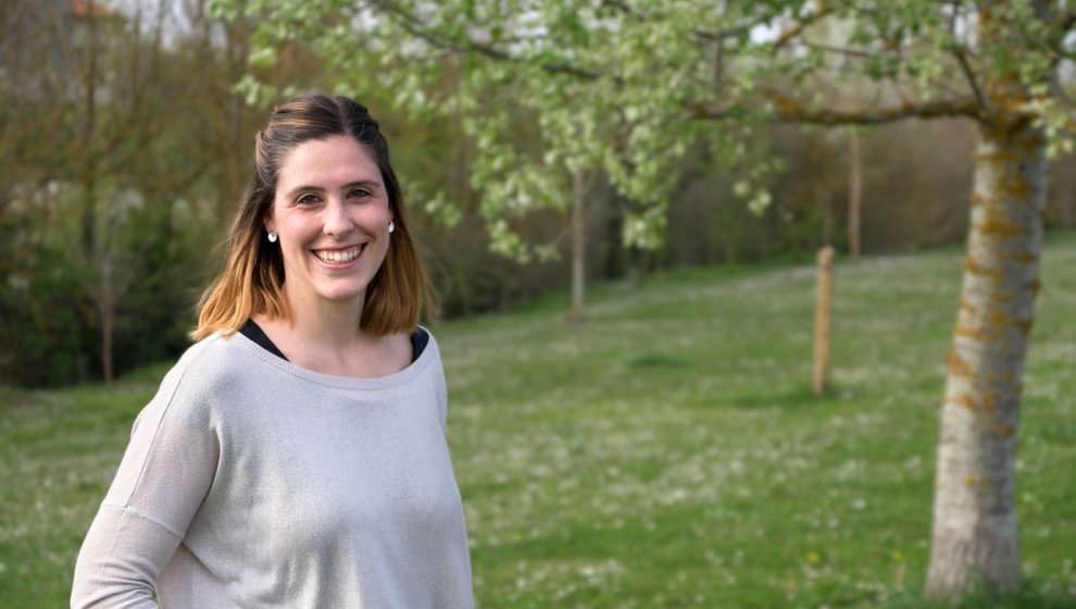 Mujer en el campo